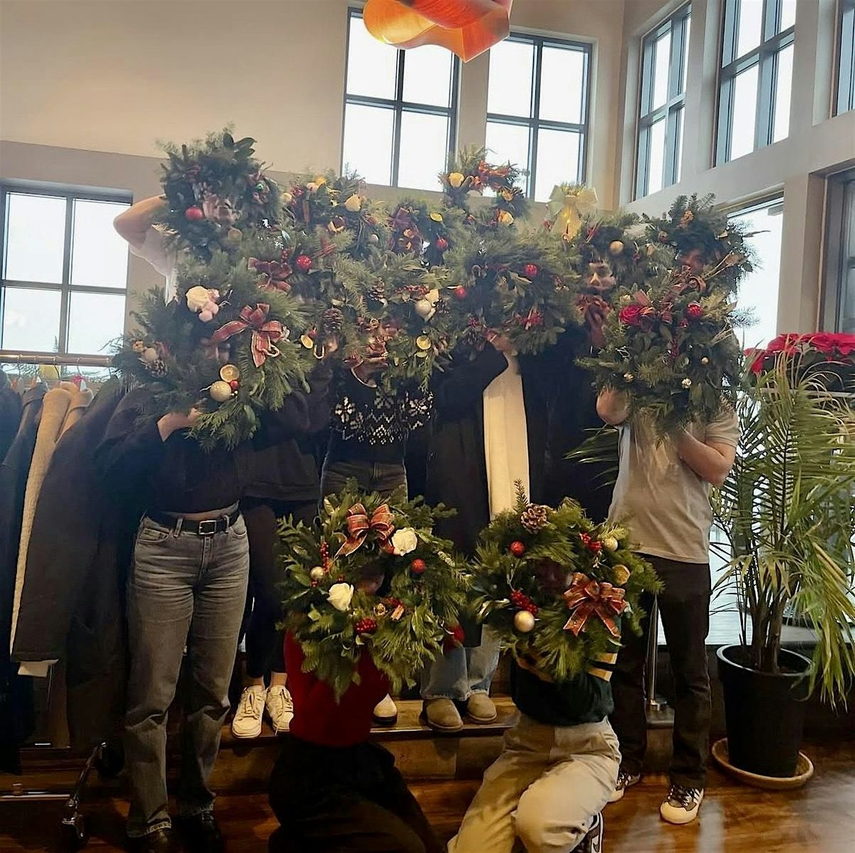 Holiday Christmas Wreath Workshop