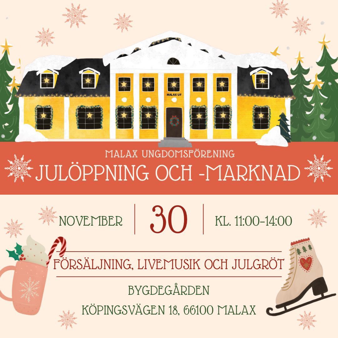 Jul\u00f6ppning och marknad