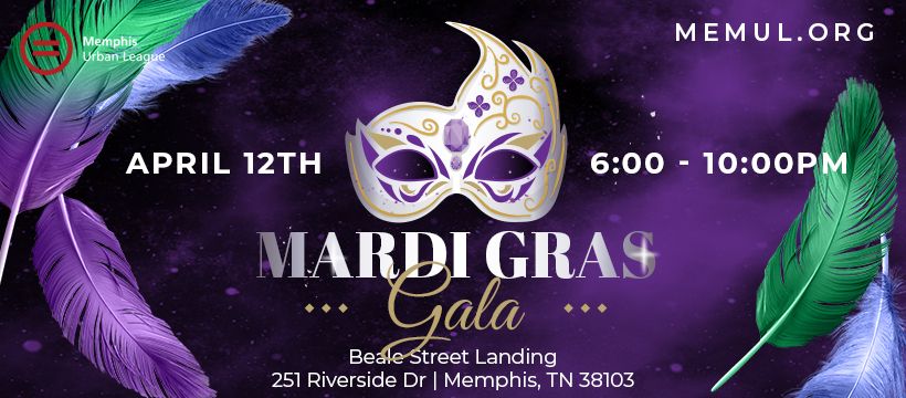 The Memphis Urban League Mardi Gras Gala