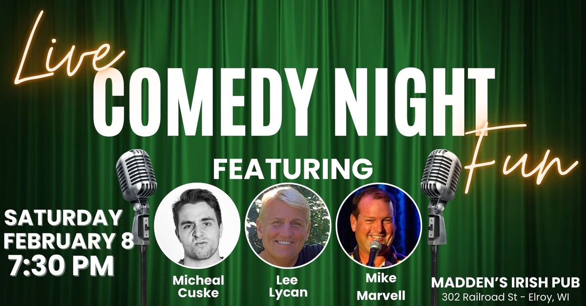 Comedy Night at Madden's Irish Pub