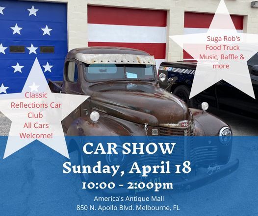 Car Show Food Fun America S Antique Mall Melbourne 18 April 2021