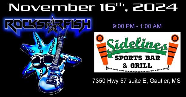 Rockstarfish @ Sidelines Sports Bar & Grill