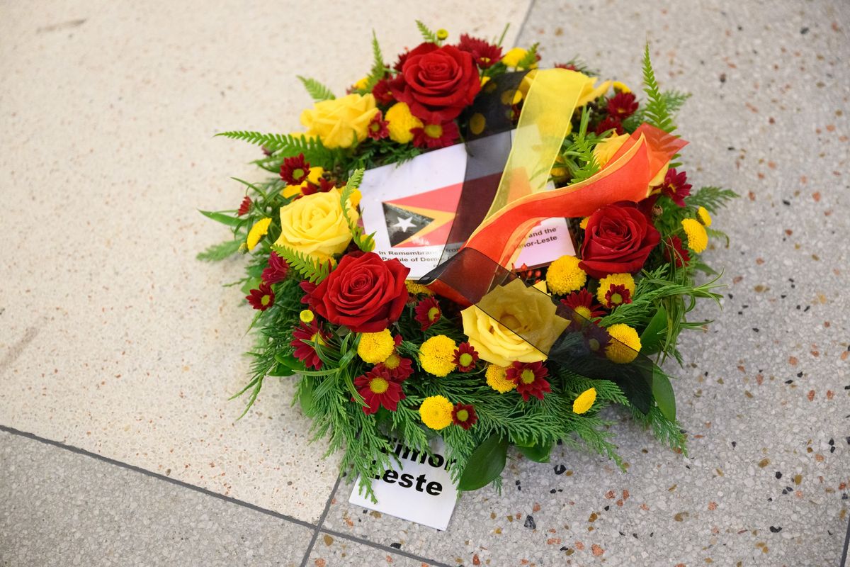 National commemoration of service in Timor-Leste