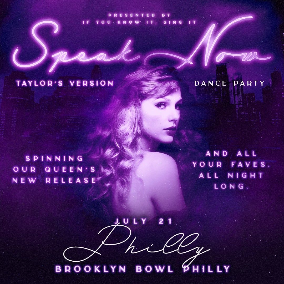 Speak Now - Taylors Version Dance Party (21+)