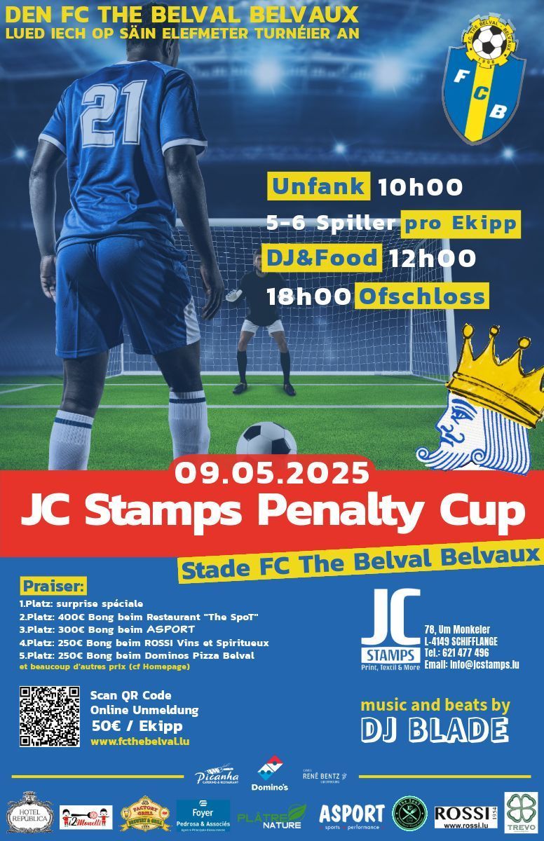 JC Stamps Penalty Cup