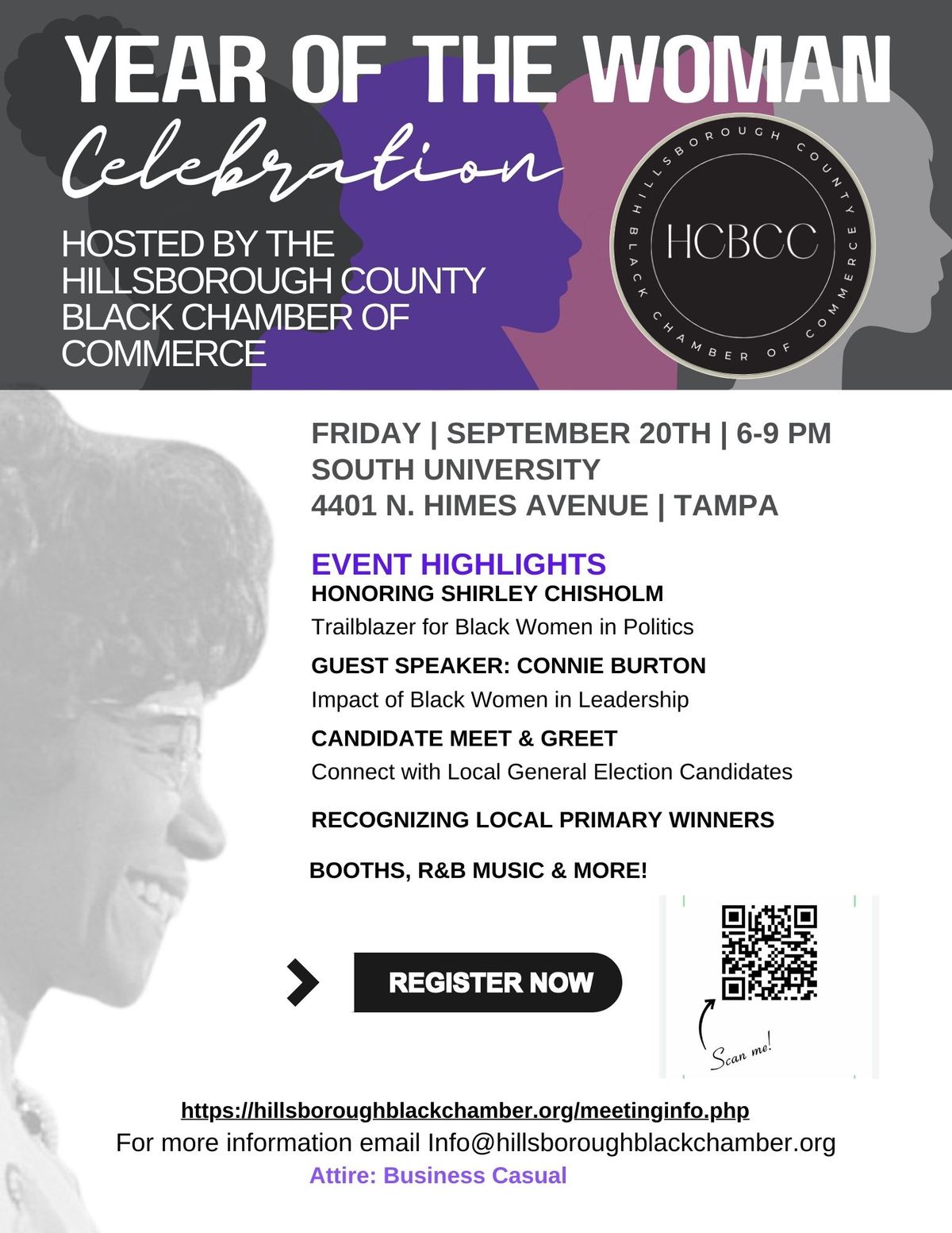 The Shirley Chisholm 2024 Year of Women: Candidate Celebration 