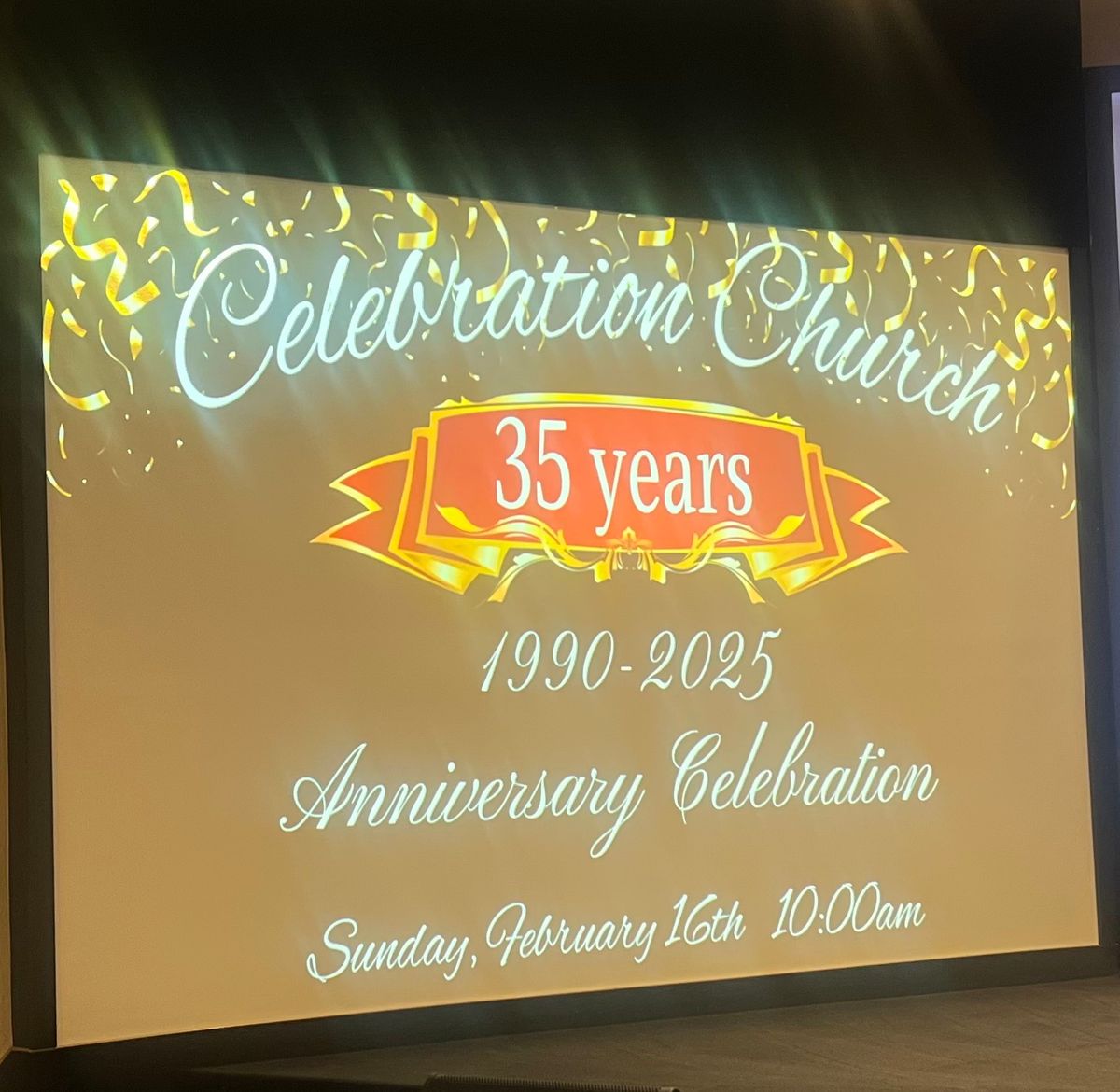 Celebration Church 35th Anniversary 