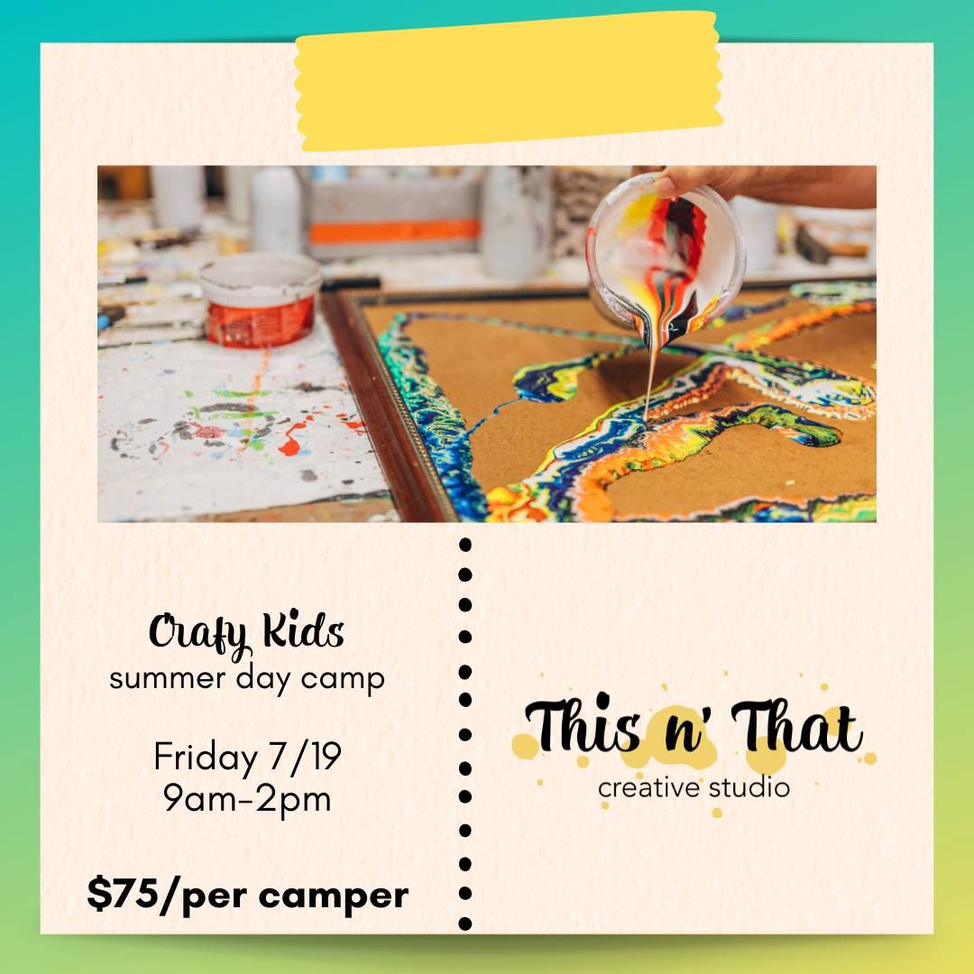 Crafty Kids Summer Day Camp