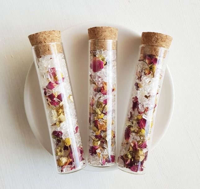 Botanical Bath Salt Gifts with Mount Rose Alchemy