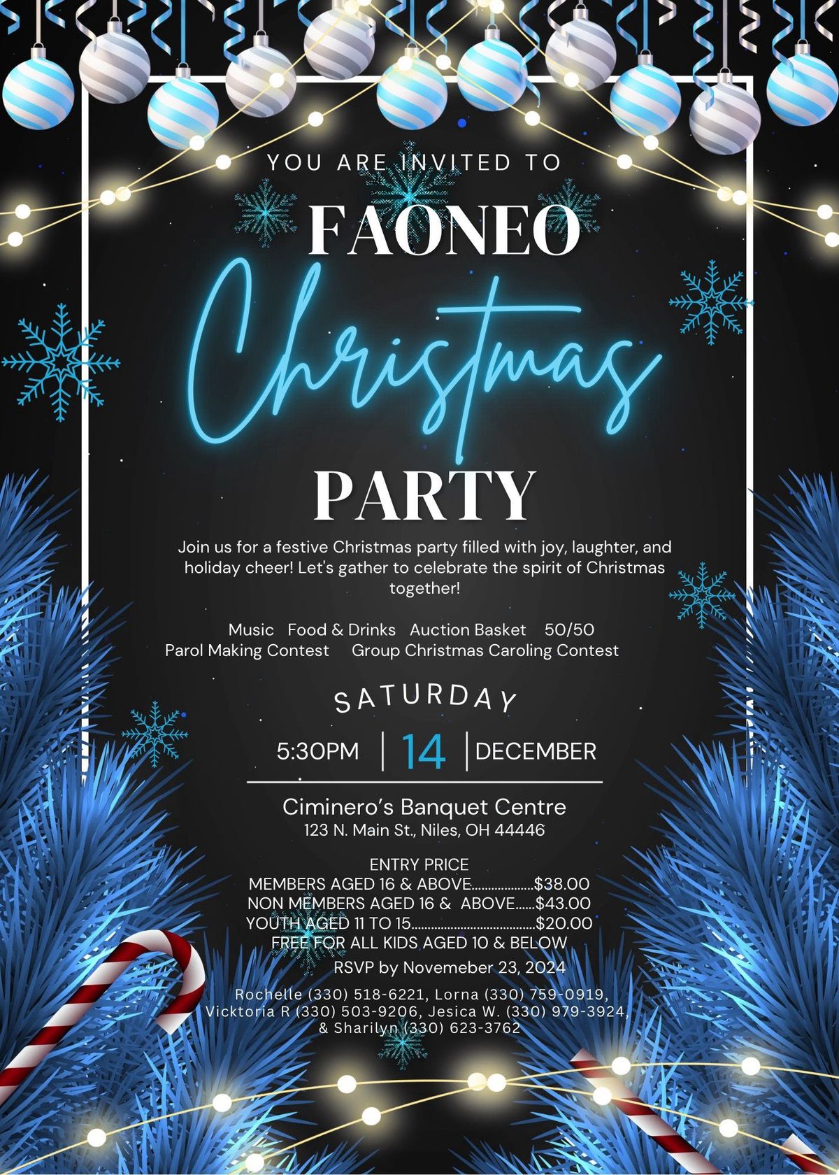 FAONEO CHRISTMAS PARTY 2024