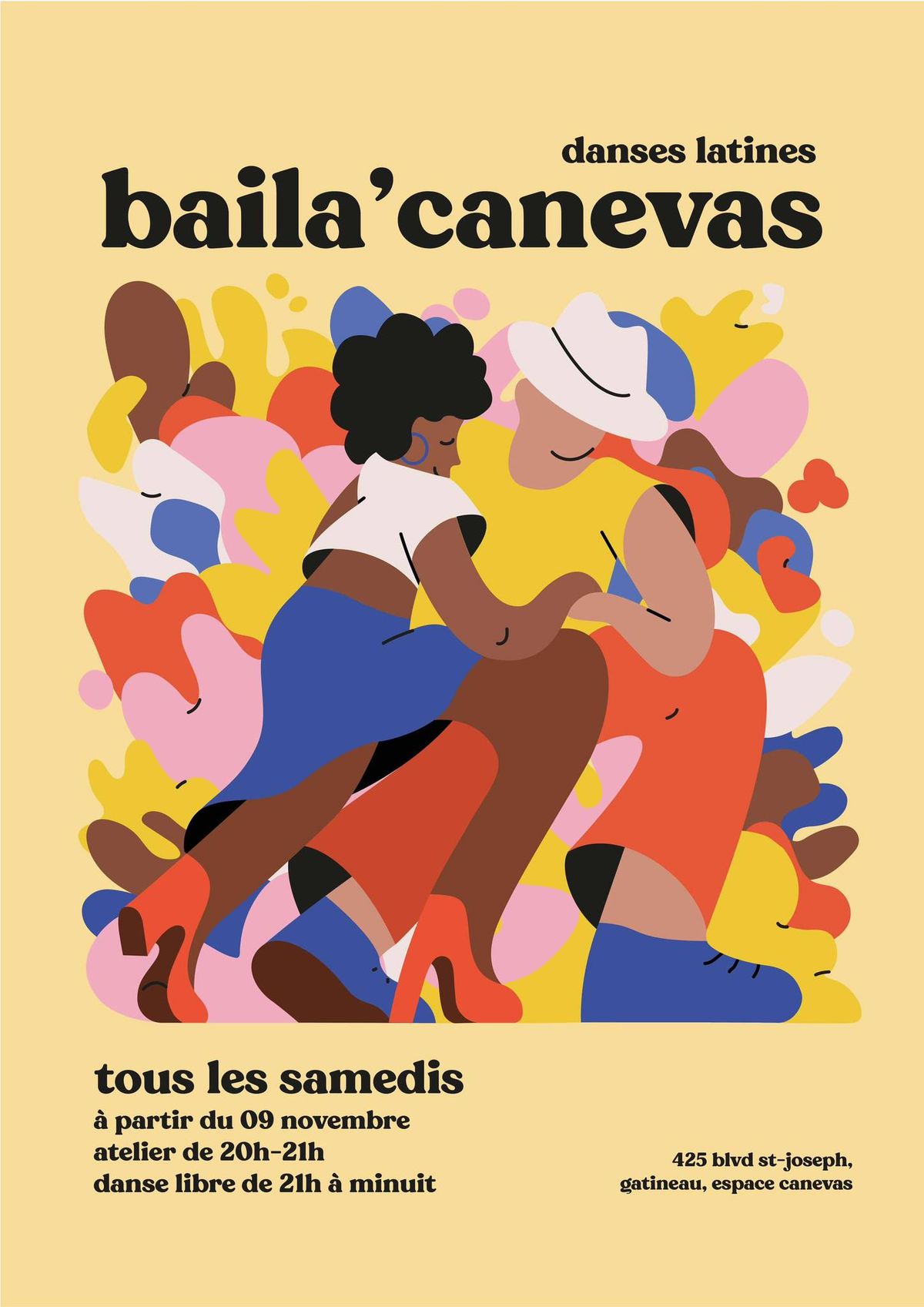 Baila Canevas vendredi 24 janvier 2025