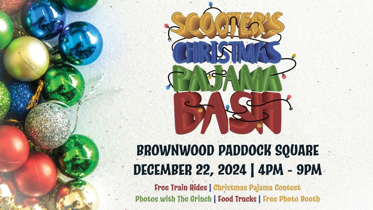 Scooter's Christmas Pajama Bash