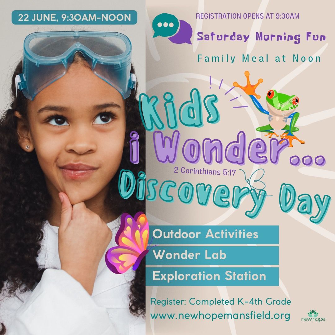 I Wonder...Kids Discovery Day