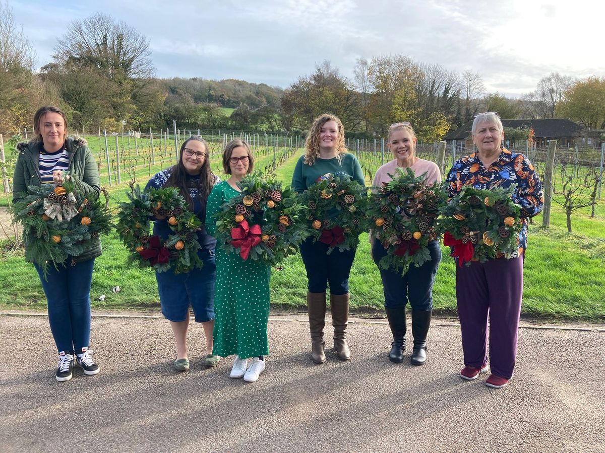 Christmas wreath workshop (Tuesday evening)