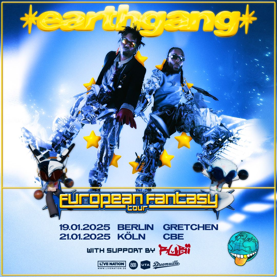 Earthgang - European Fantasy Tour \u2022 K\u00f6ln \u2022 Club Bahnhof Ehrenfeld