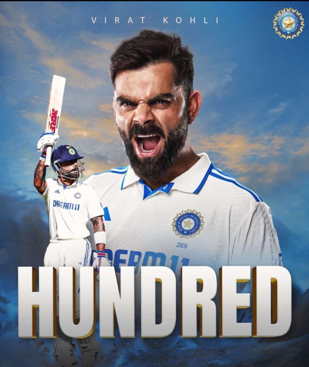 King Kohli is back