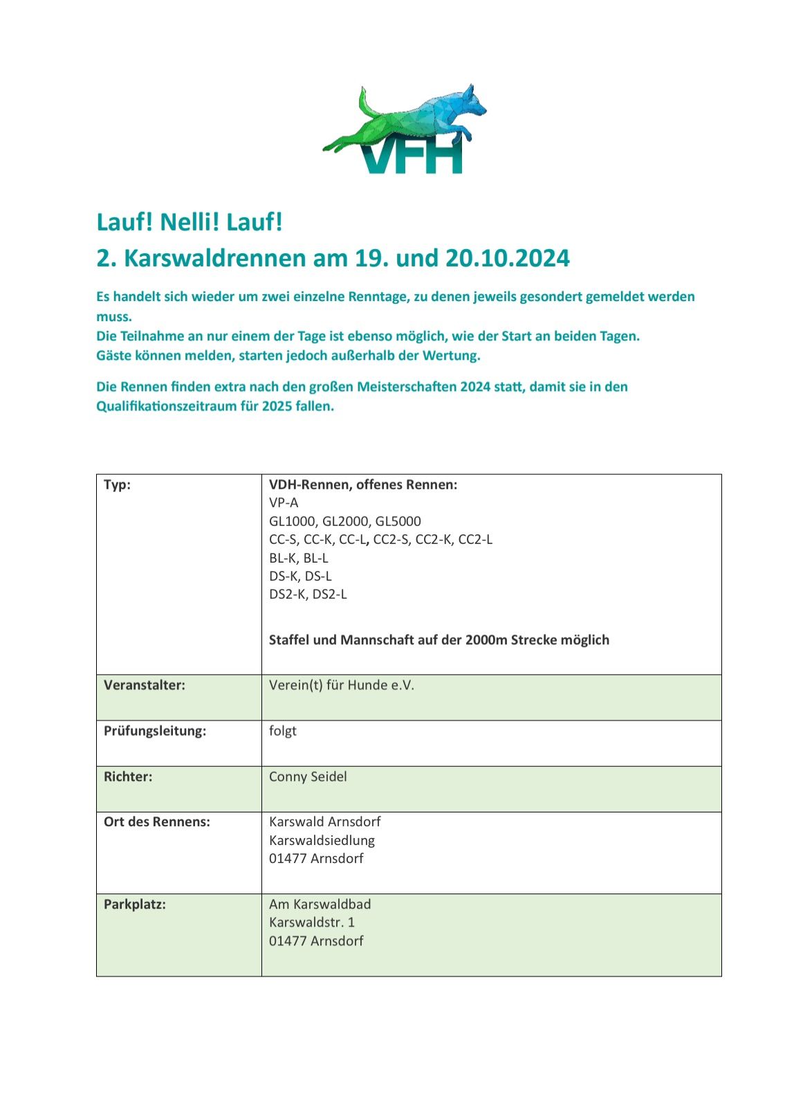 ?Lauf! Nelli! Lauf! - 2. Karswaldrennen?