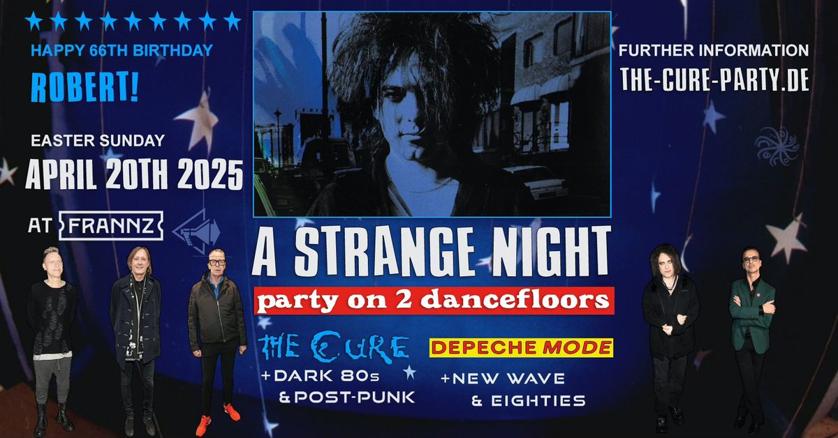 A STRANGE NIGHT 2025 bash on two dance floors