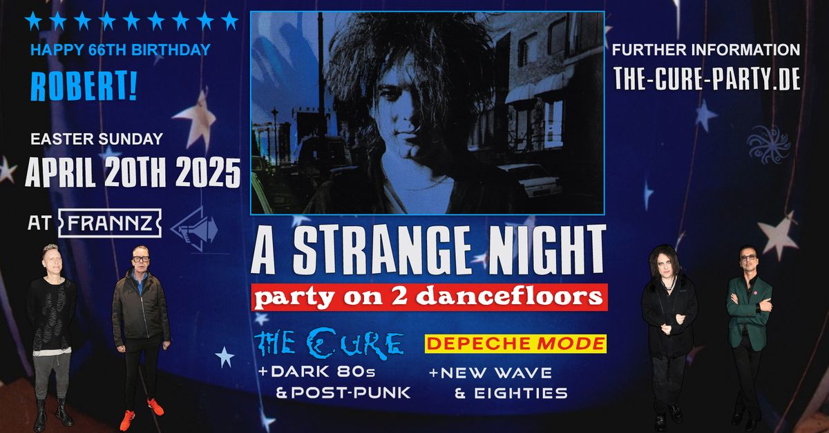 A STRANGE NIGHT 2025 bash on two dance floors