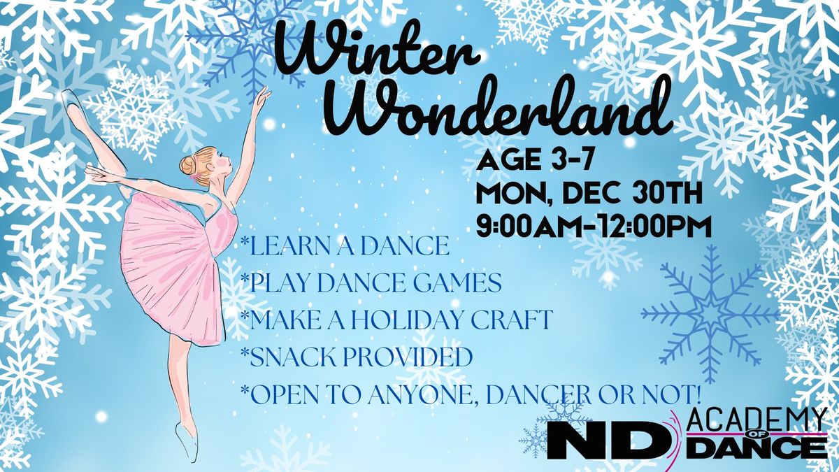 Winter Wonderland Dance Camp 