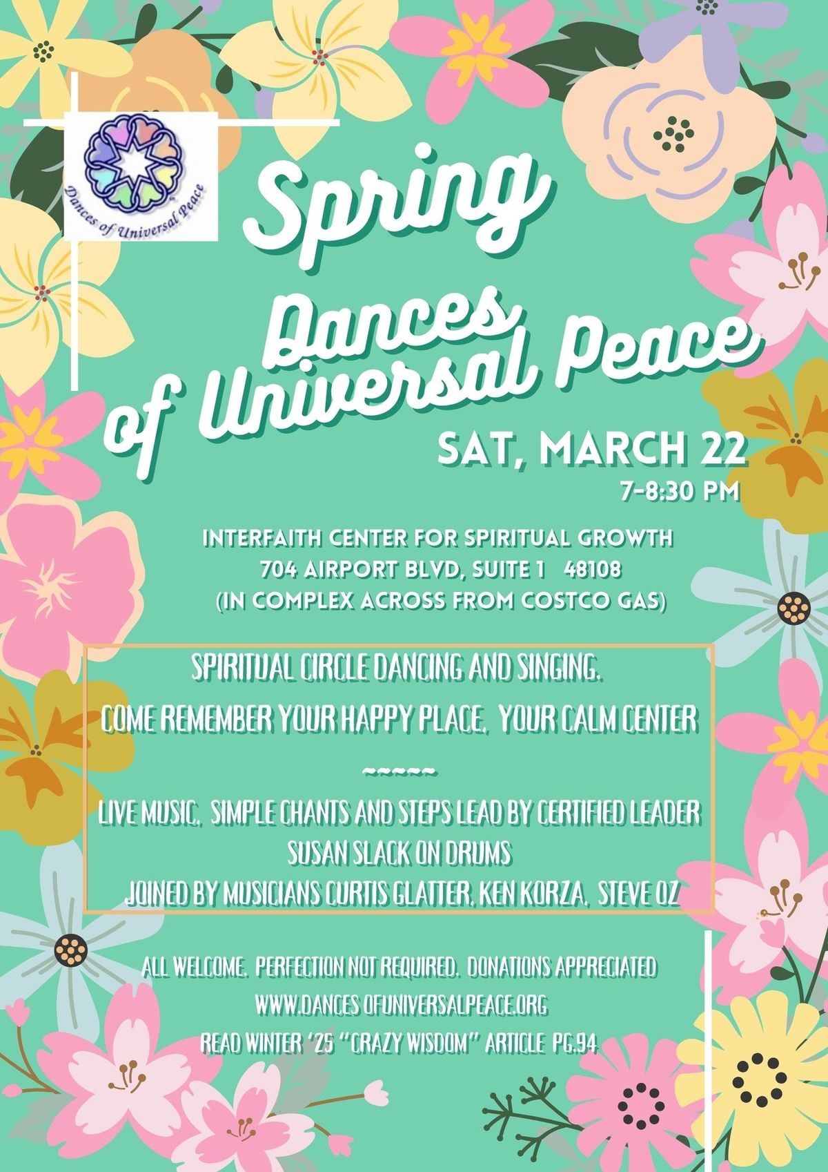 Spring Equinox Dances of Universal Peace