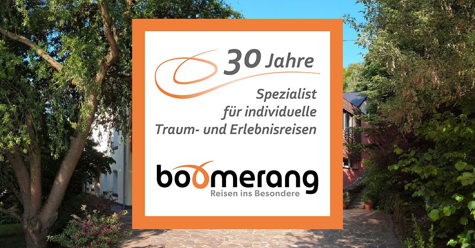 Boomerang Reisen feiert 30-j\u00e4hriges Firmenjubil\u00e4um - Hausmesse