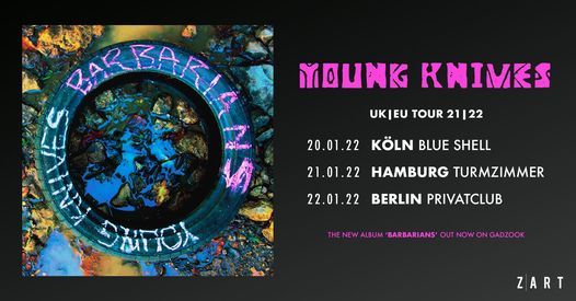 Young Knives | 22.01.22 Berlin - Privatclub (NEUER TERMIN IN ARBEIT!)