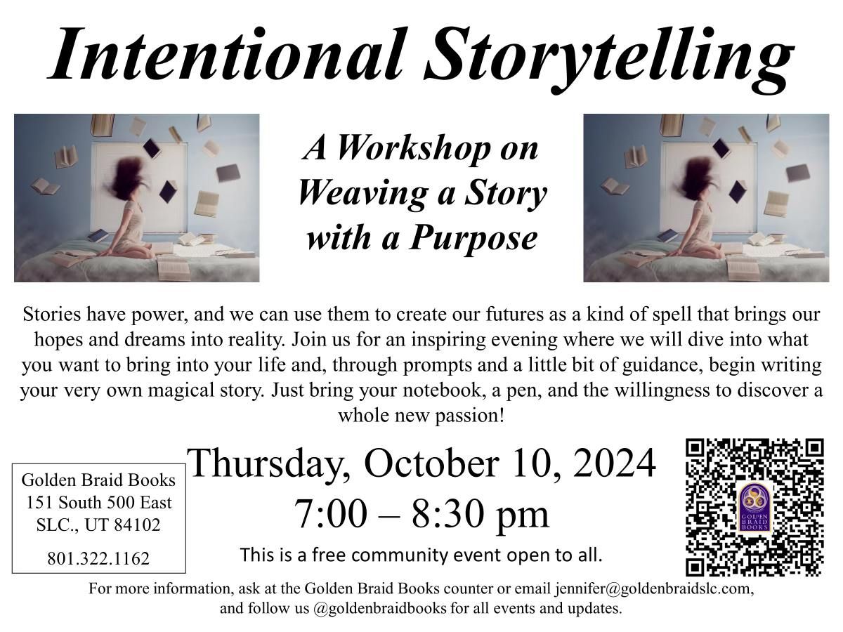 Writing Workshop Series: Intentional Storytelling