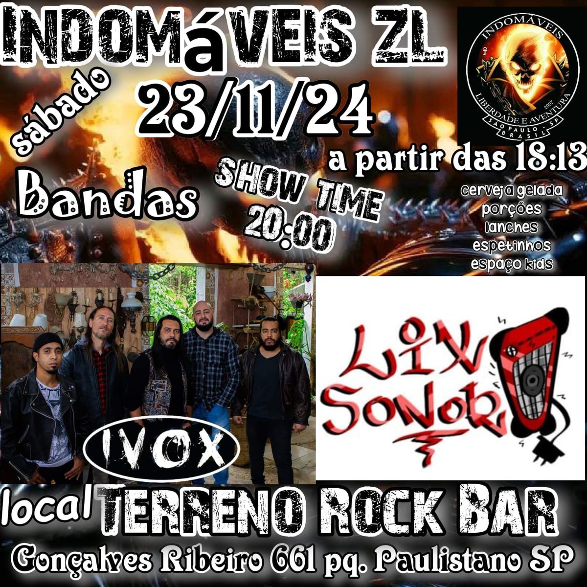 IVOX no Indom\u00e1veis \/ PQ. Paulistano (Terreno Rock Bar)