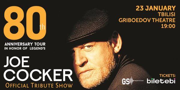 Joe Cocker Official Tribute. Anniversary show in Tbilisi