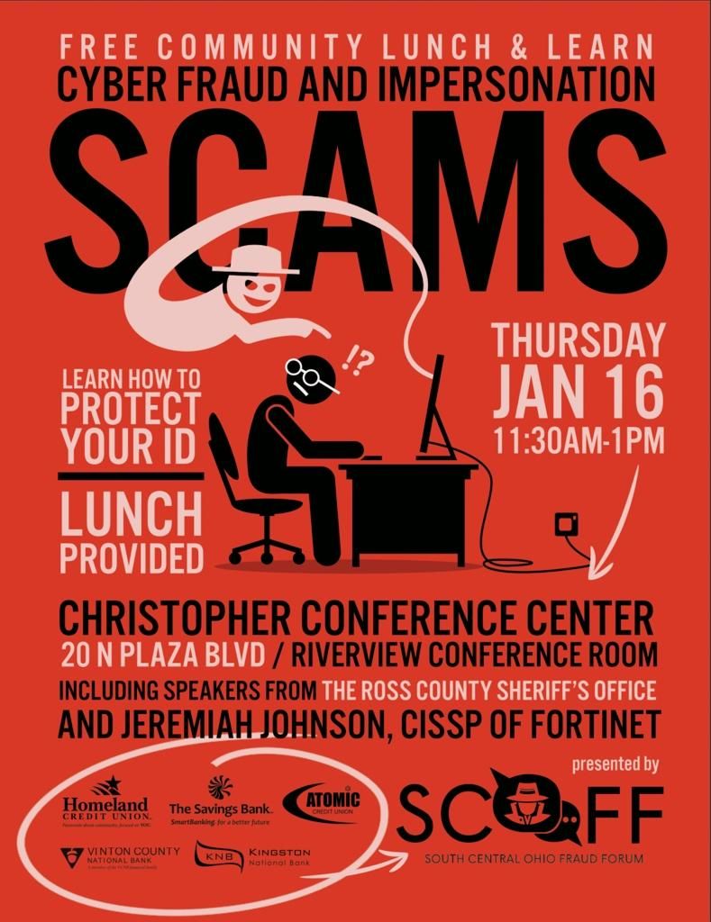 FREE Community Lunch & Learn - Cyber Fraud & Impersonation Scams