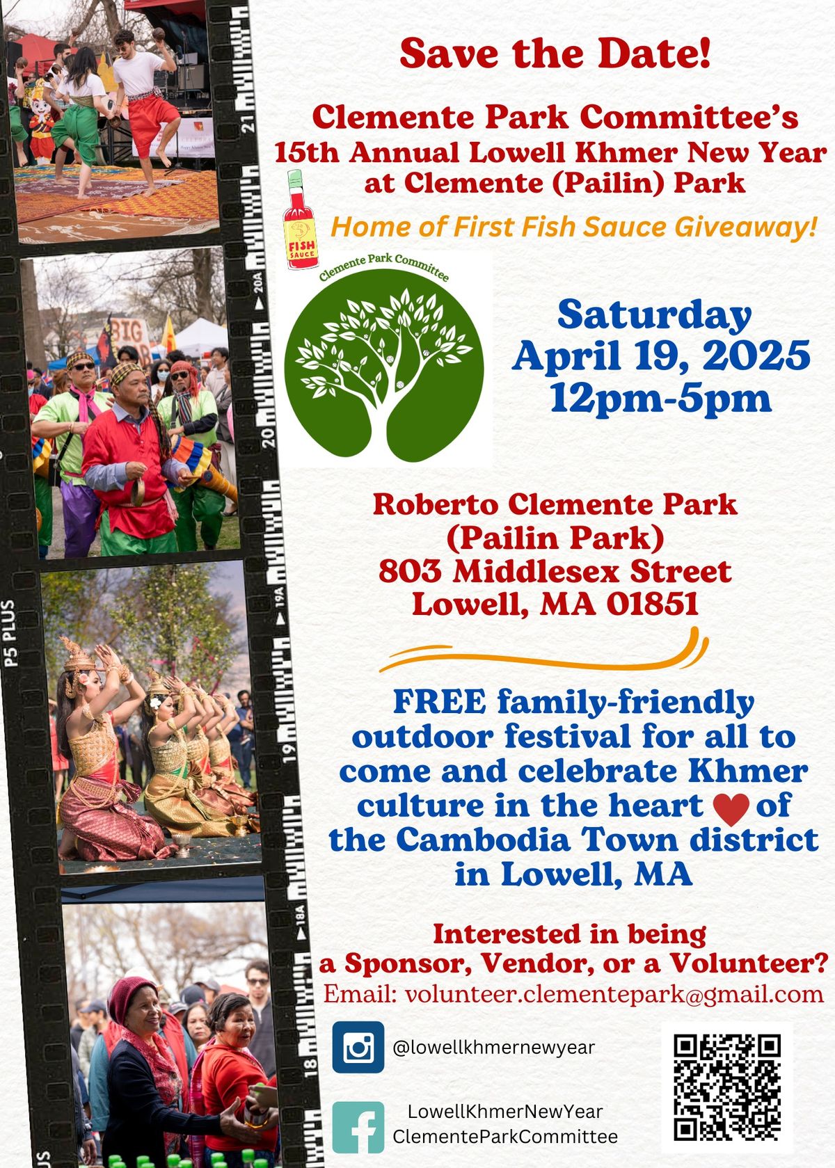 15th Annual Lowell Khmer New Year Celebration at Clemente (Pailin) Park