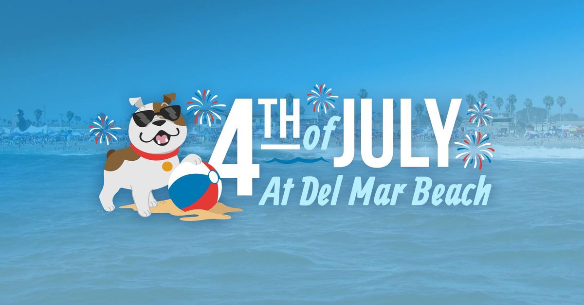 4th Of July at Del Mar Beach