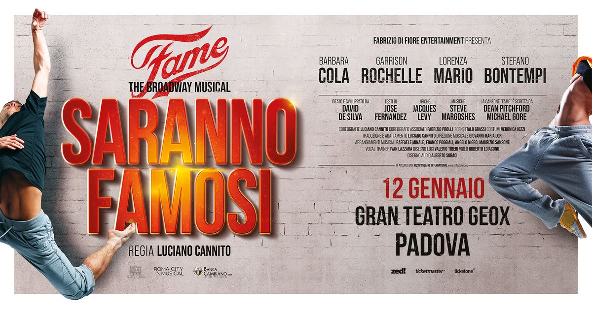 Saranno Famosi - Fame il Musical