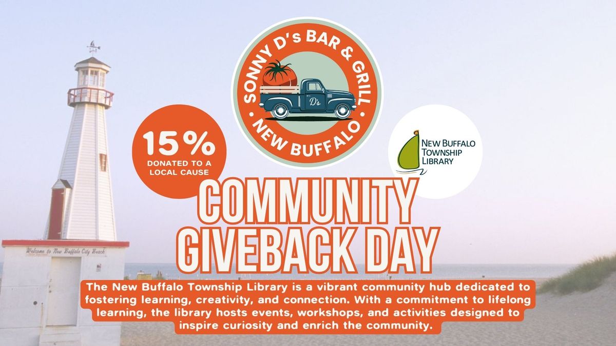 Community Giveback Day: New Buffalo Township Library 