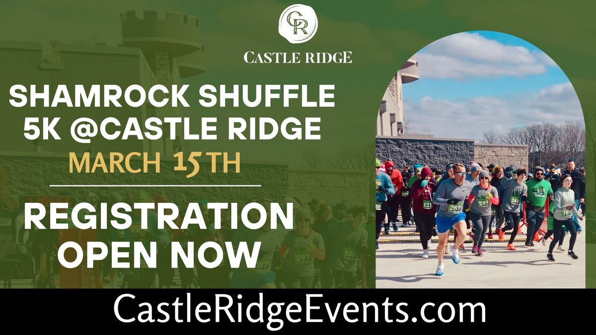 \u2618\ufe0fShamrock Shuffle 5K @Castle Ridge (Fundraiser for Lucy Lou Boss)