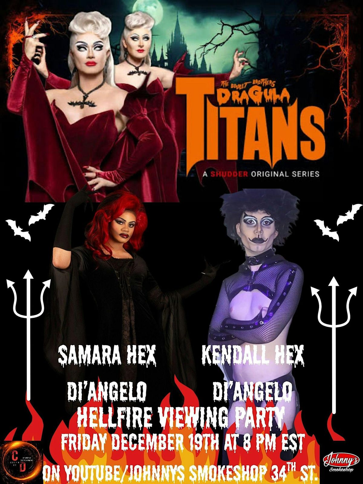 Hellfire Viewing Party + Christmas Mayhem