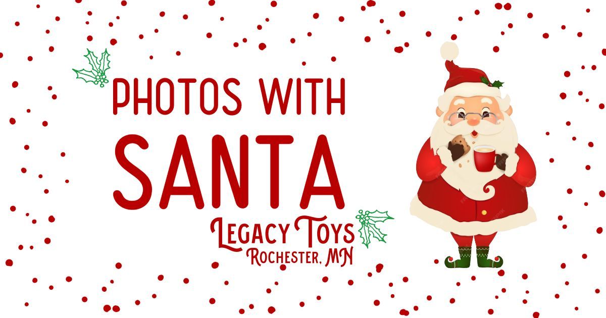 Photos with Santa - Legacy Toys Rochester