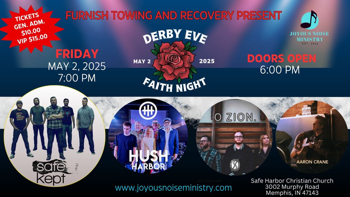 Derby Eve Faith Night 2025