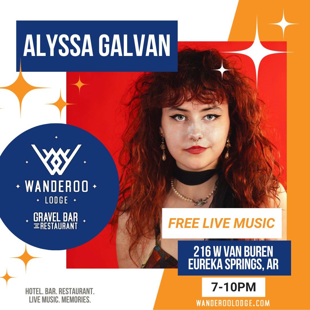 The Alyssa Galvan BAND LIVE at The Gravel Bar at Wanderoo Lodge