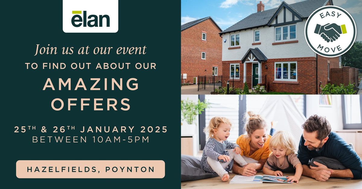 \ud83c\udf89 New Year, New Home! \ud83c\udfe1 - Discover Amazing Offers including Easy Move in Poynton