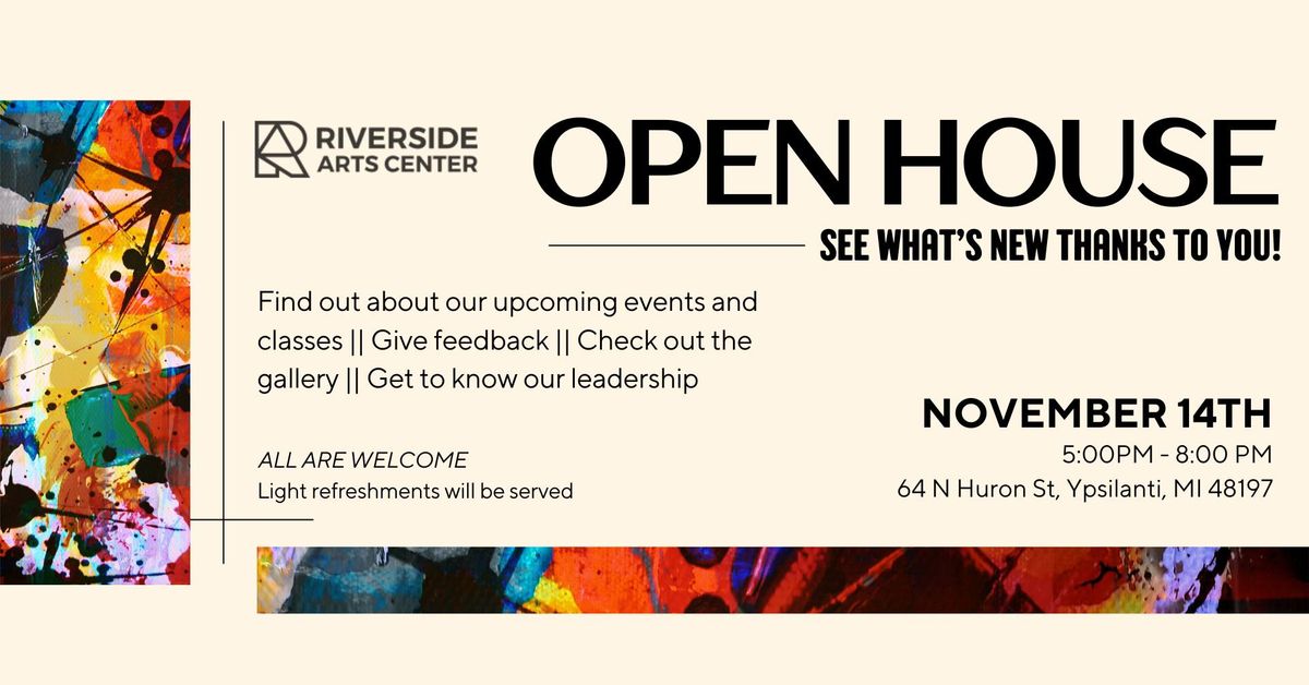 Community Conversations Open House