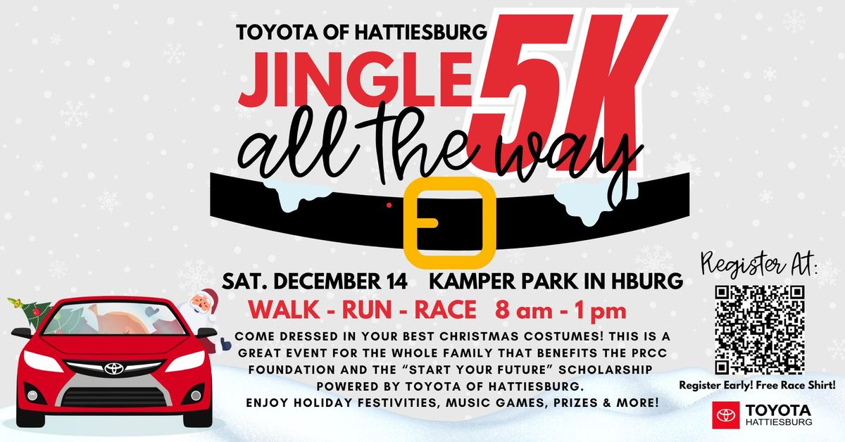 Jingle All The Way 5k Run\/Walk | 2024