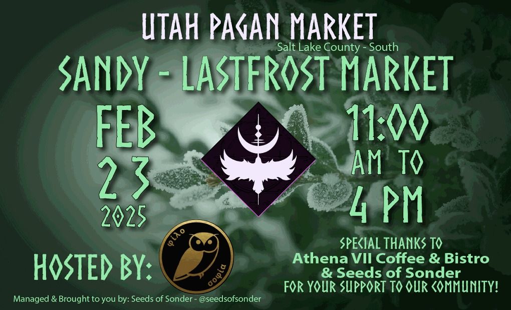 Lastfrost Market \u2013 SANDY Utah Pagan Market