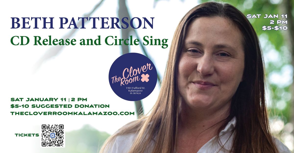 Beth Patterson CD Listening Party and Circle Sing