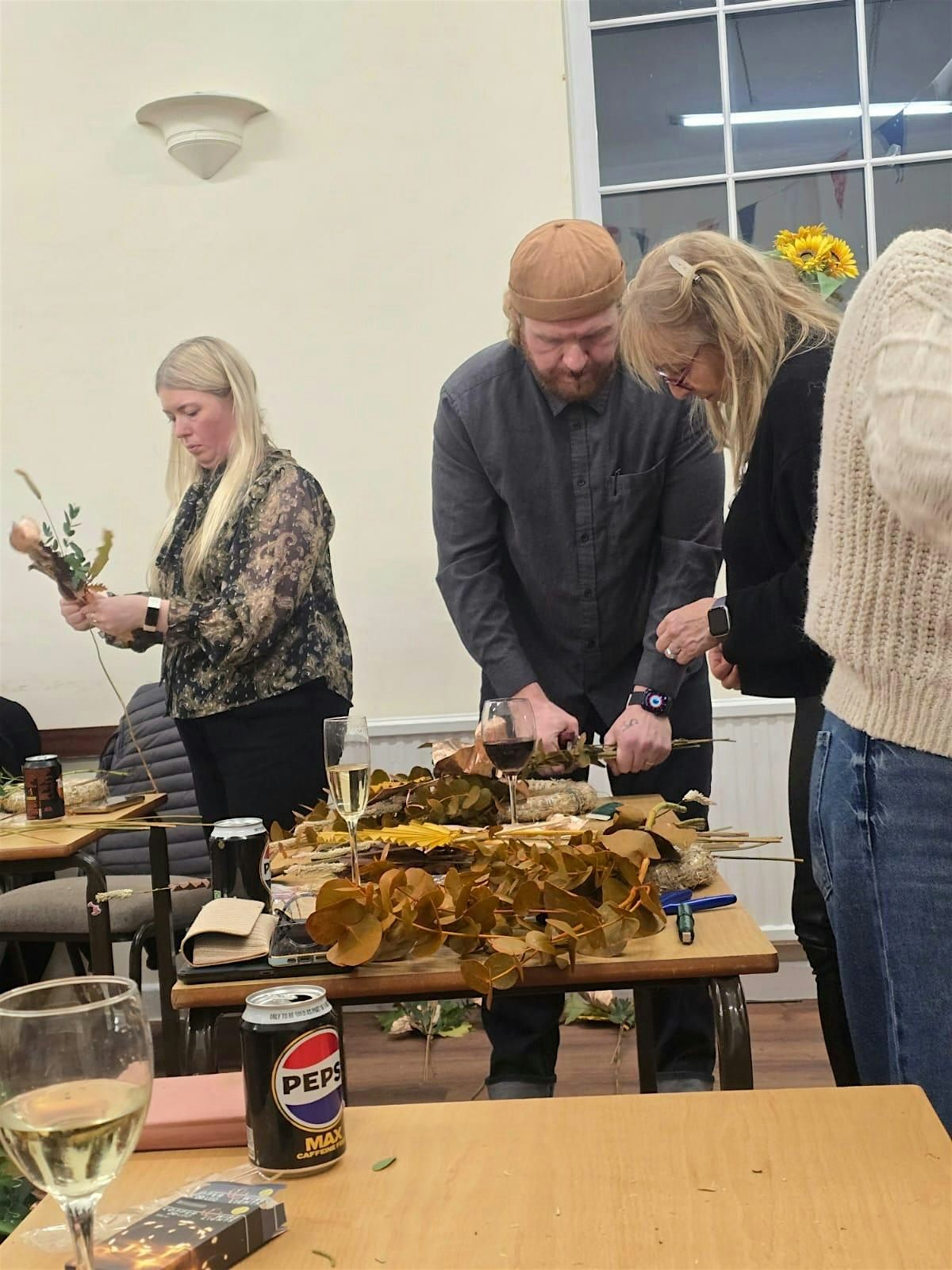 Christmas Wreath workshop with Plant Man Sam