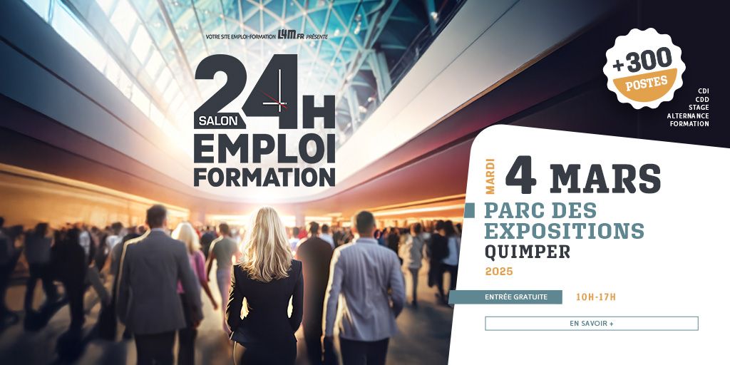 24h pour l'emploi et la formation - QUIMPER 2025