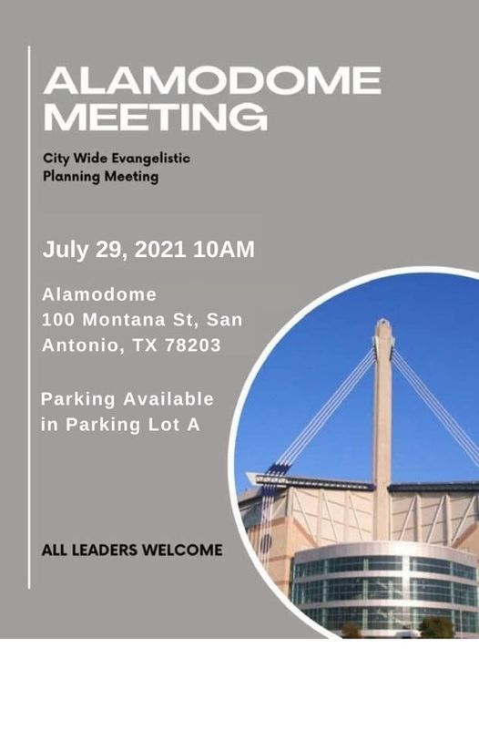 San Antonio S City Celebration 2022 Planning Meeting Alamodome San Antonio 29 July 2021 Alamodome Events 2022