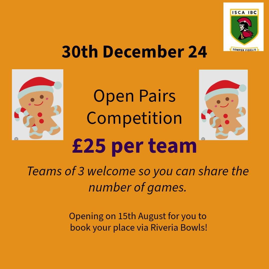 ISCA Open Pairs