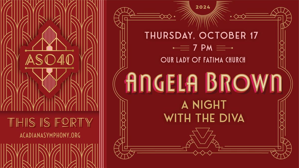 Angela Brown: A Night with the Diva